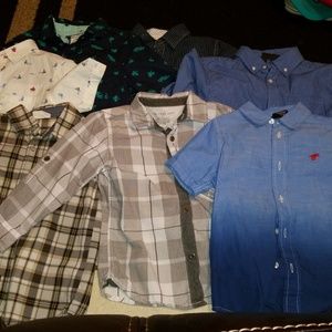 All dressing shirts for only 15